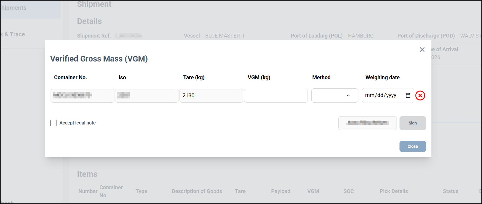 Customer Web Portal screenshot 3